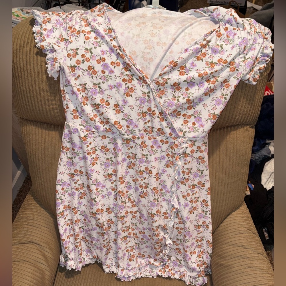 No Comment NY LA Floral Dress XL